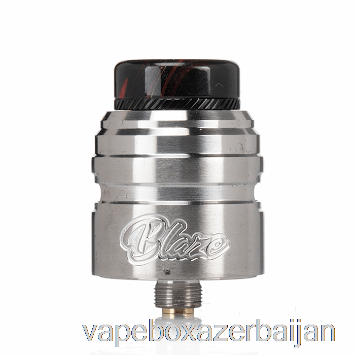 E-Juice Vape Thunderhead Creations Blaze Solo 24mm BF RDA Stainless Steel